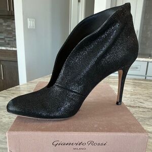 Giovanito Rossi Glitter Booties